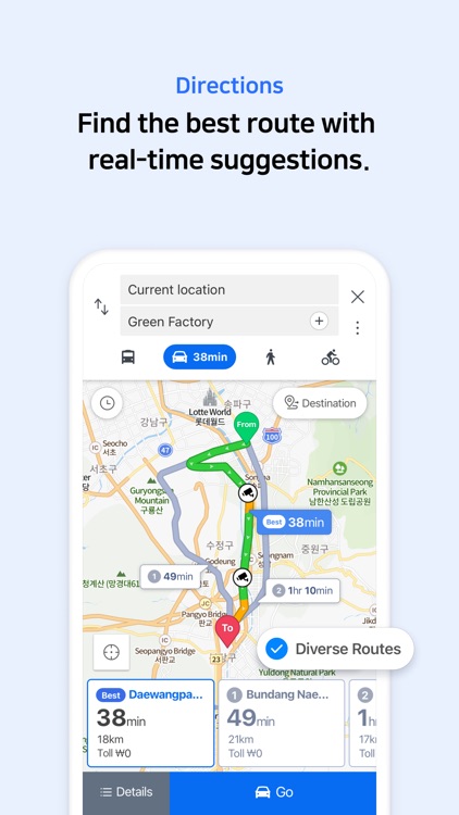 NAVER Map, Navigation screenshot-4