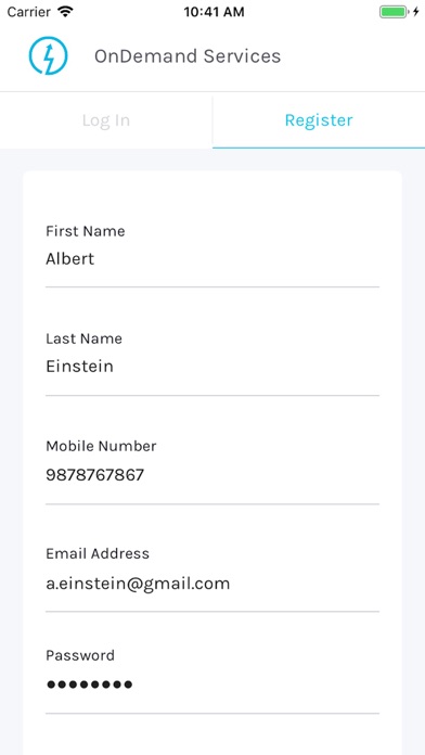 OnDemand Services App Screenshot 2 of 8