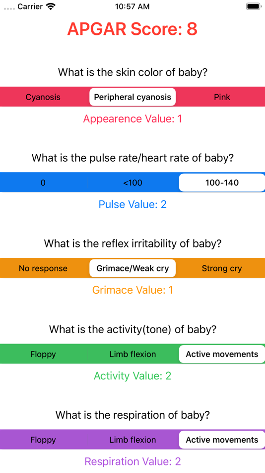 #1. Simple APGAR (iOS) Bởi: Sree Hari Reddy Gadekallu
