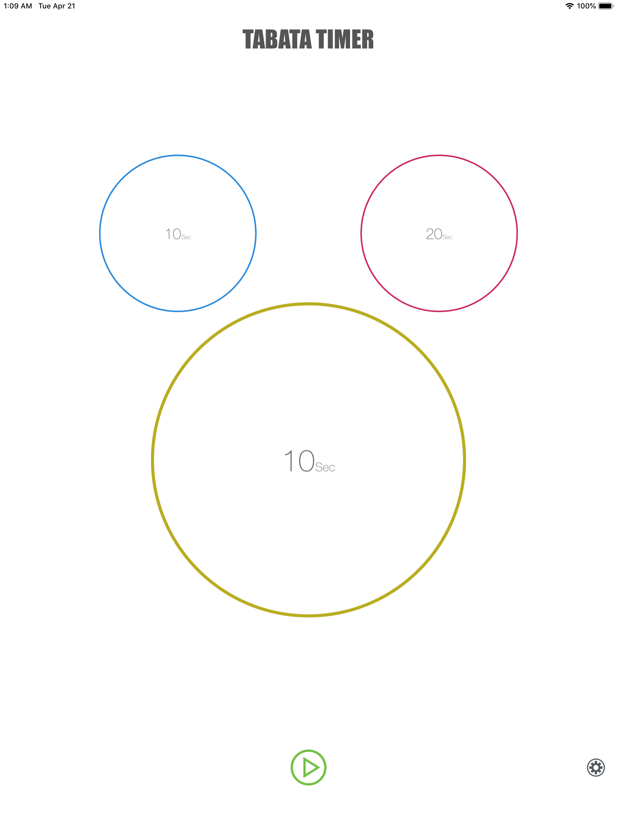 HIIT & Tabata Timer -simple screenshot 4