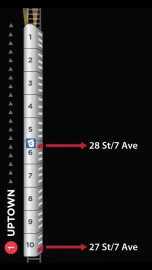 Exit Strategy NYC Subway Map iPhone Screenshot 2