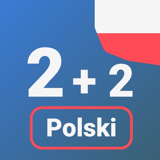 Numbers in Polish language icon