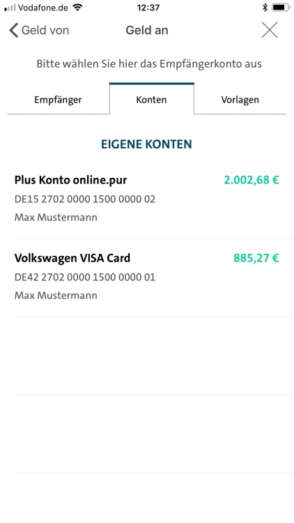 Volkswagen Bank Banking