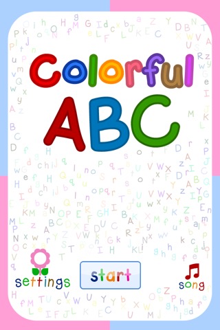 Colorful ABC English Alphabetsのおすすめ画像1