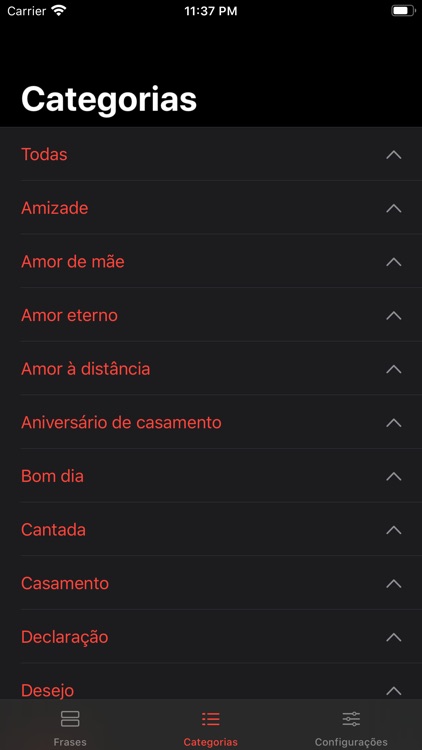 Frases de Amor: Compartilhar screenshot-9