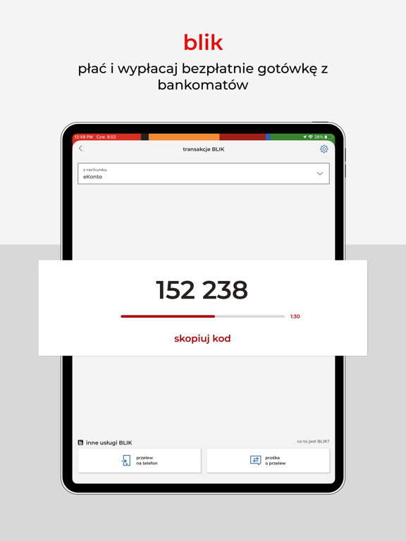 mBank PL - Twój bank i finanse iPad screenshot 6 - Finance app