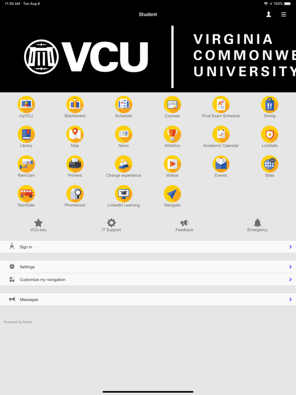 Screenshot #5 pour VCU Mobile