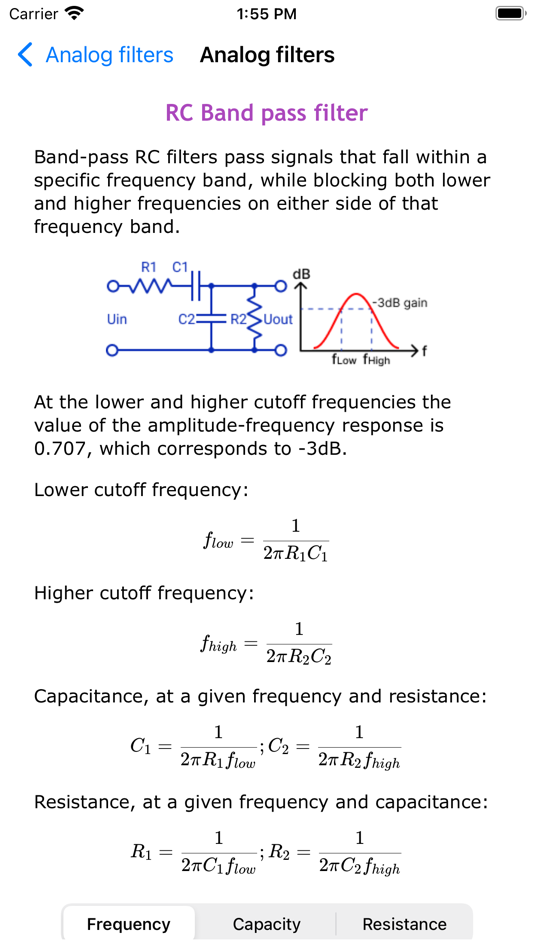 #4. Electronic Circuits Calculator (iOS) 由: ALG Software Lab