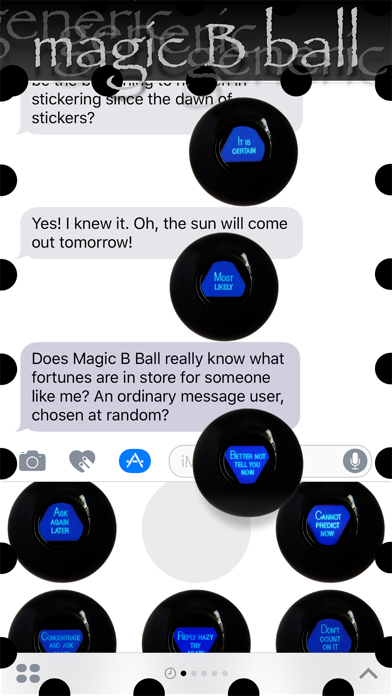 Magic B Ball iPhone screenshot