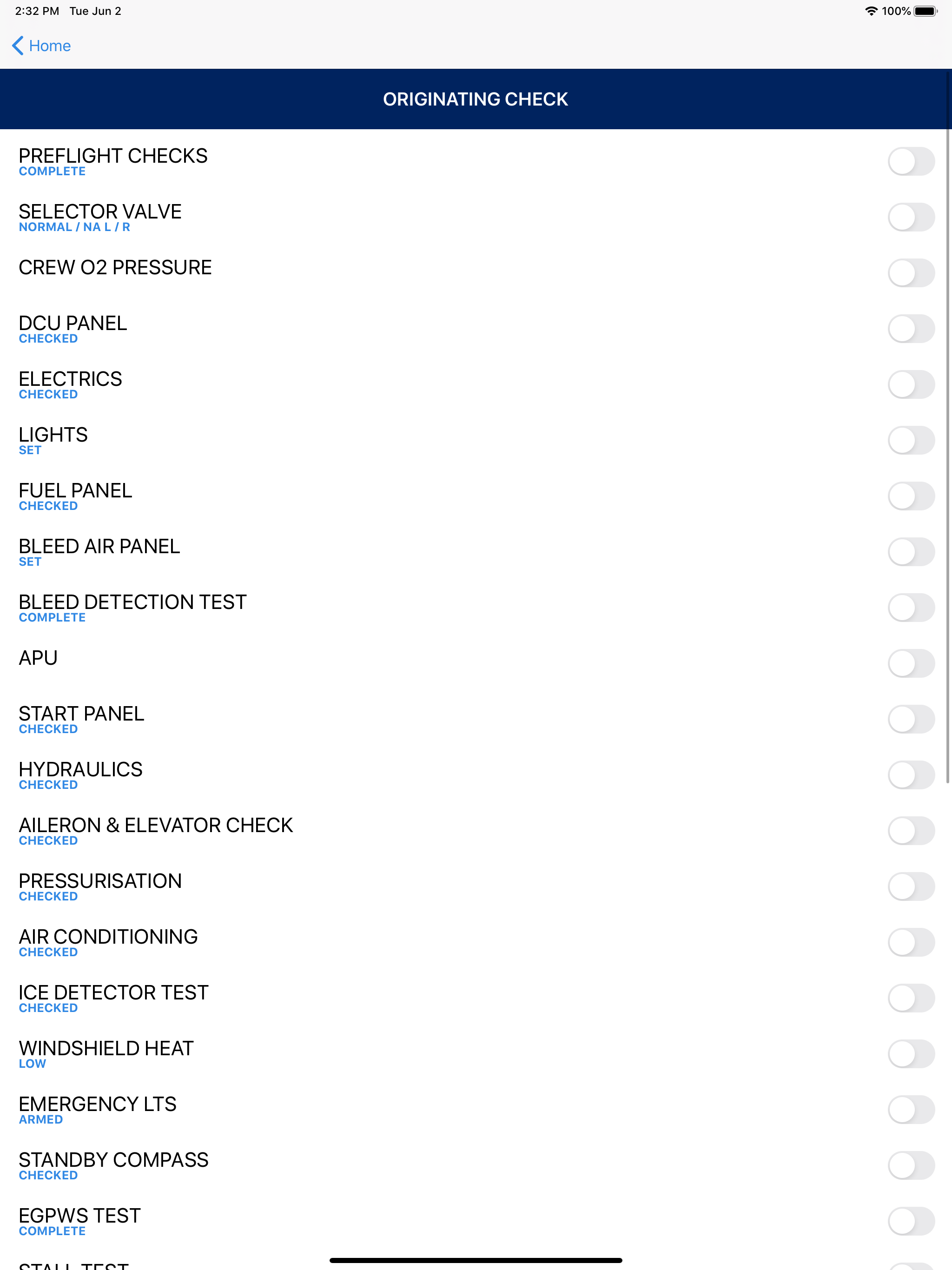 CRJ Checklists screenshot 8