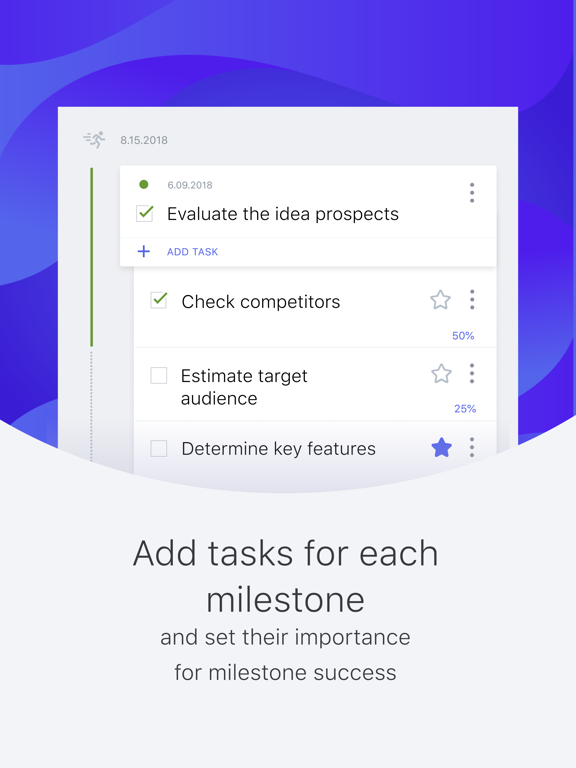 WinGo Plan: projects & goals iPad screenshot 4 - Productivity app