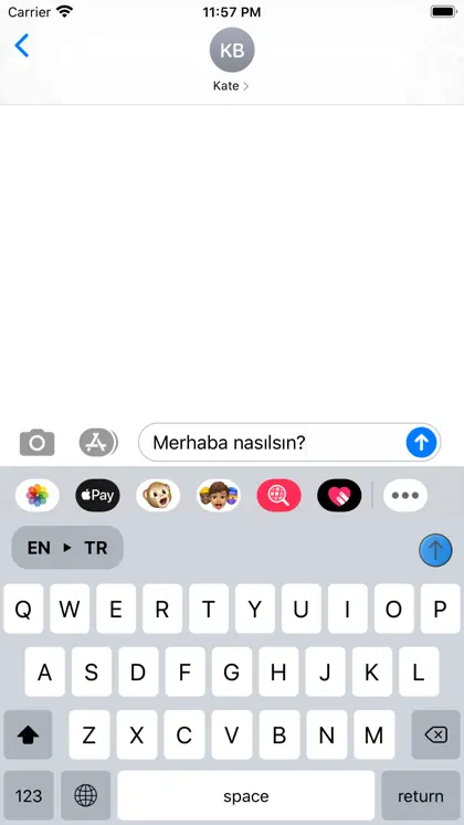 Screenshot 5 von 6 zu Translate Keyboard for Chat