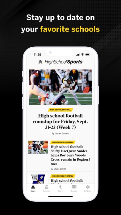 Utah High School Sports Screenshot
