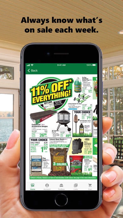 Menards® Screenshot