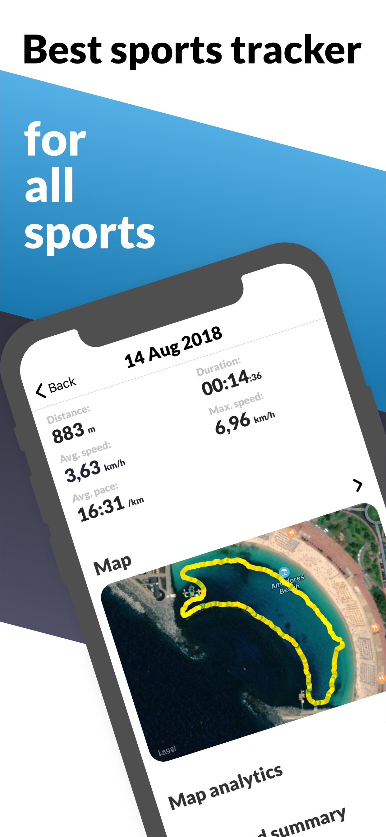 Watersports Tracker - Surfing screenshot 8
