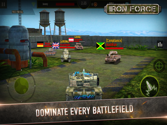 Iron Force iPad app afbeelding 4