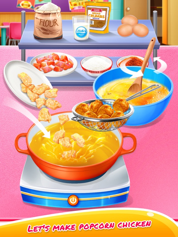 Viral School Lunch Food iPad screenshot