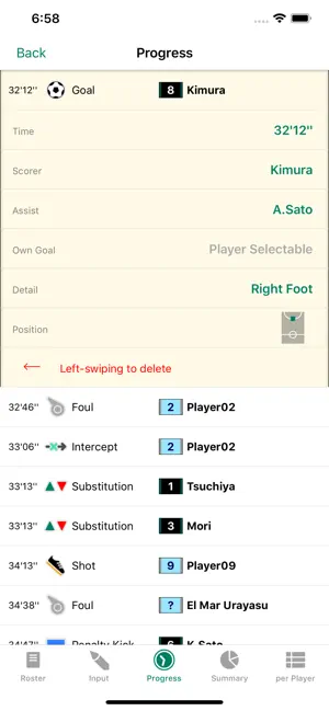 Futsal Notes screenshot 4