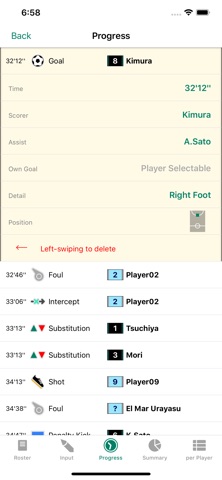 Futsal Notes Screenshot 4 of 8