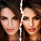 Photo before and after