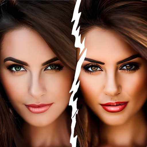 Photo before and after