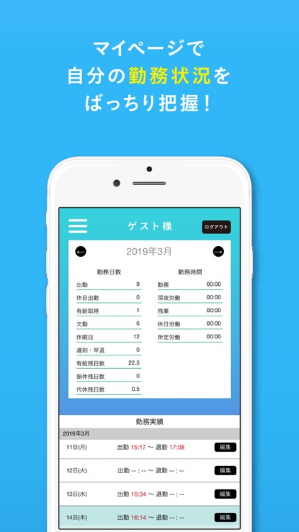 キャスタイムスタンプ