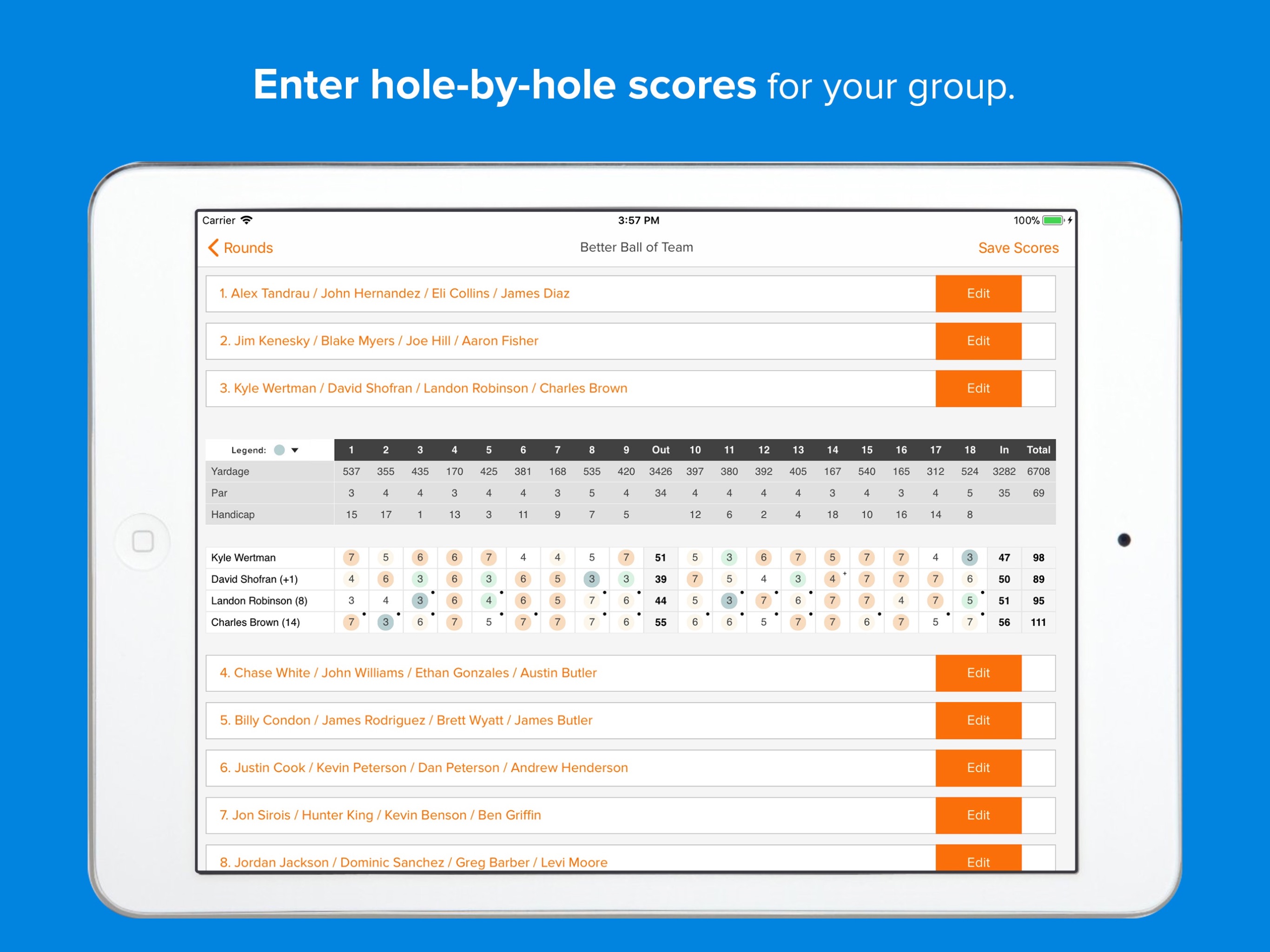 Golf Genius screenshot 8