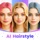 HairFit AI：Hairstyle changer