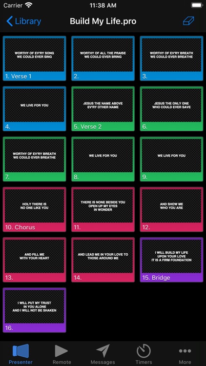 ProPresenter Remote Classic