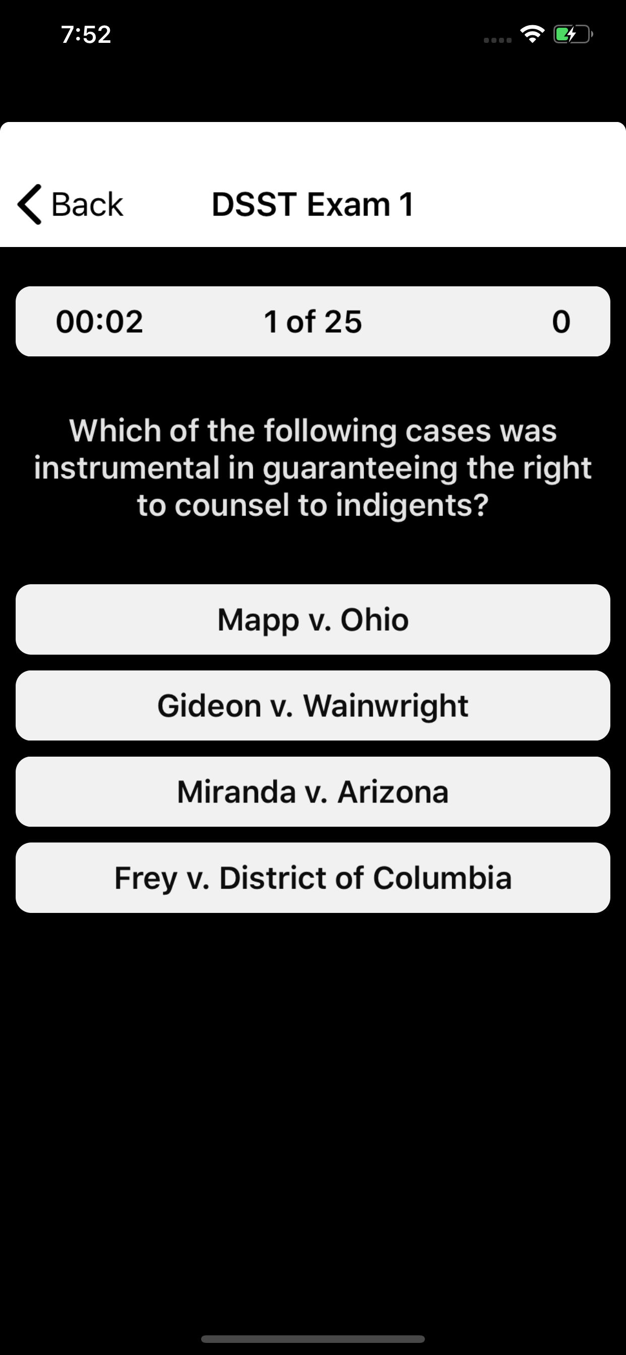 DSST Criminal Justice Prep screenshot 11