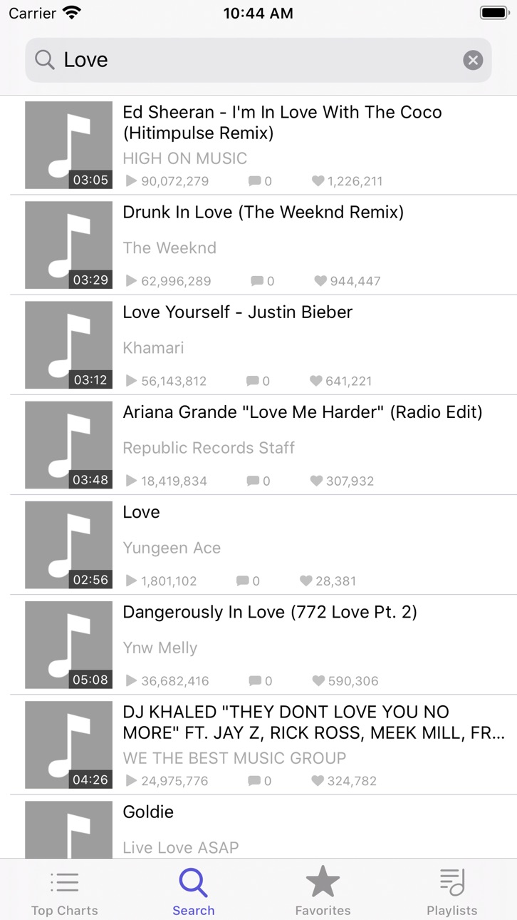 iPhone screenshot