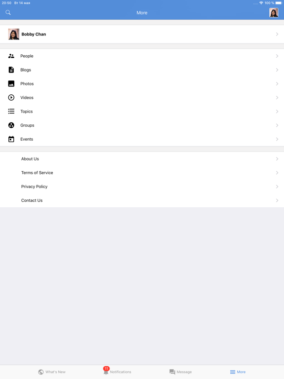 mooTravel iPad screenshot 6 - Social Networking app