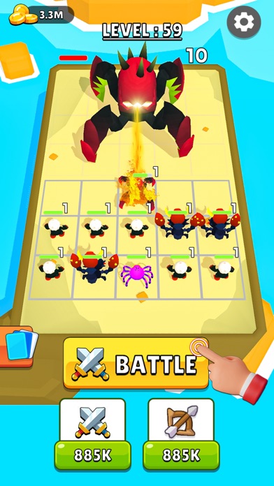 Monster Merge Dinosaur Games Screenshot