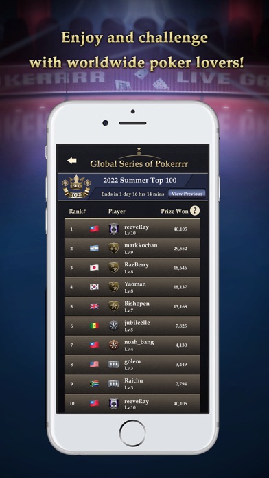 Pokerrrr 2: Texas Holdem Poker Screenshot