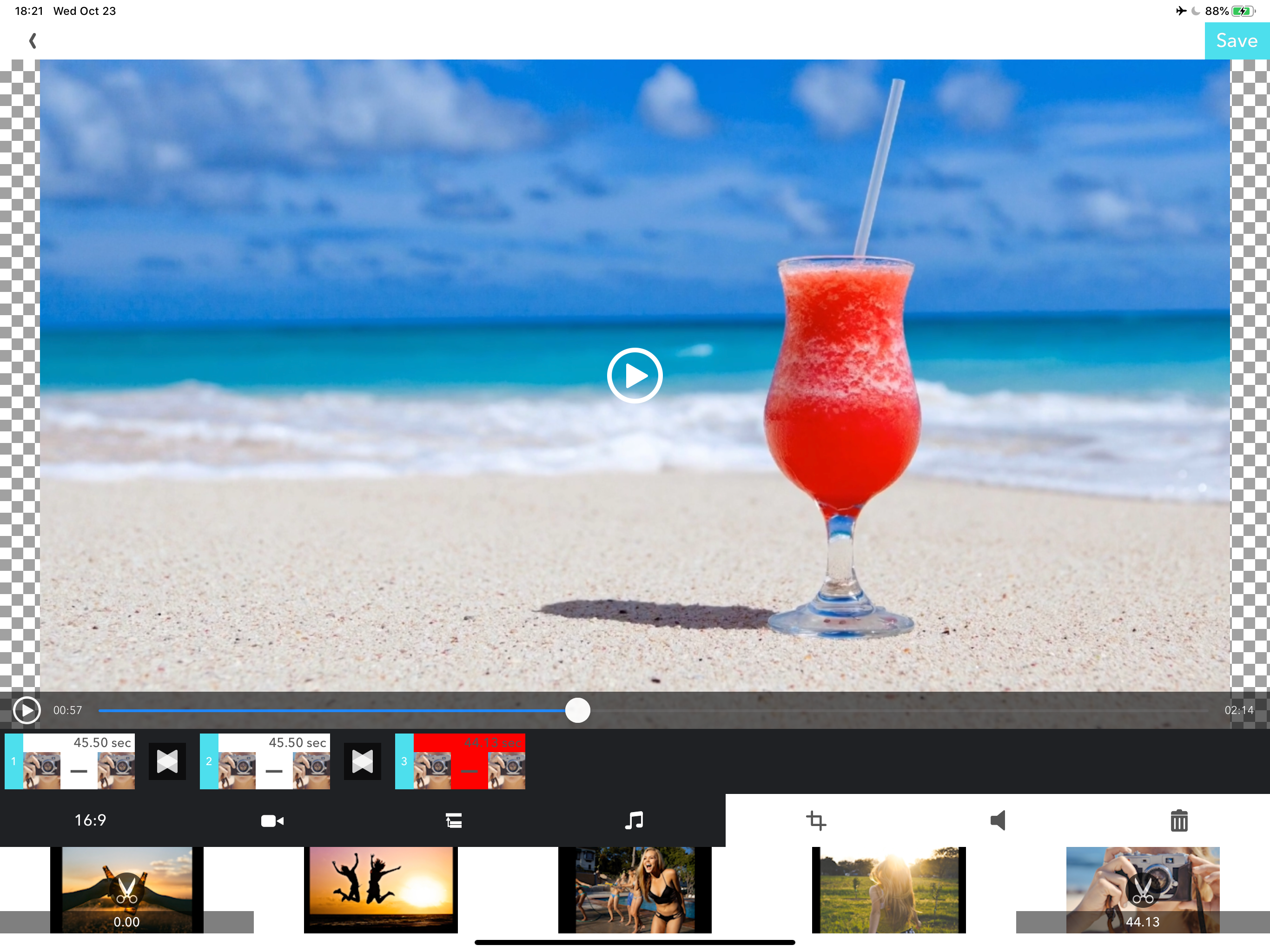 Squarely - Multi Video Editor