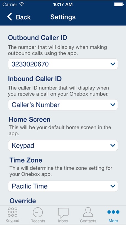 Onebox – Virtual Phone System screenshot-3