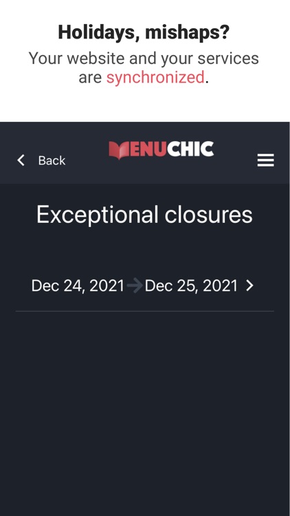 MenuChic Manager screenshot-8