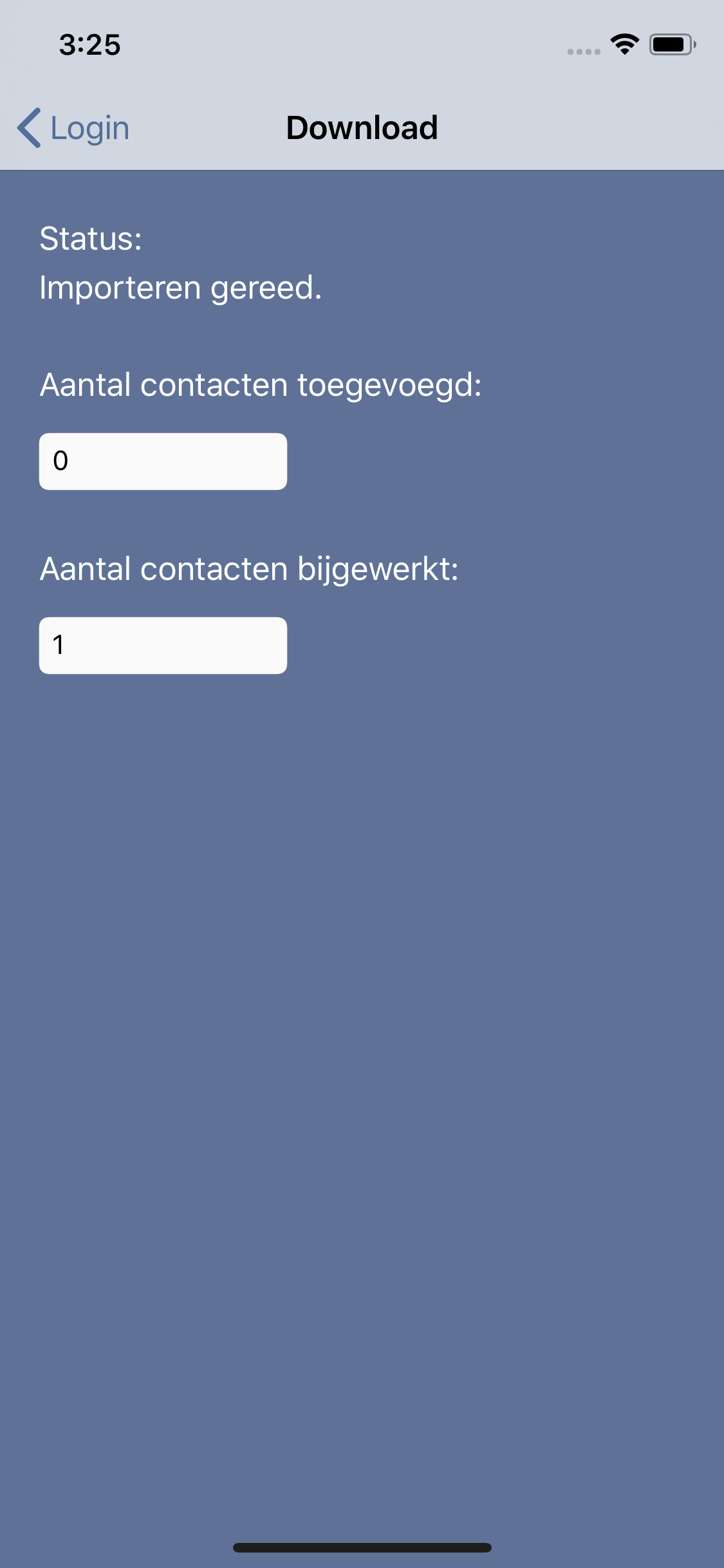 Contactboek screenshot 4