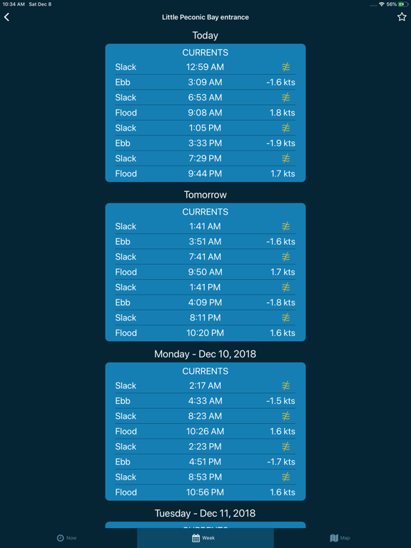 Tides Near Me iPad screenshot 6 - Weather app