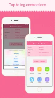 contraction monitor pro iphone screenshot 1