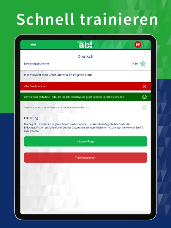 Screenshot #5 pour Fit fürs Abi Express