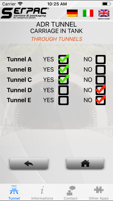 Screenshot #2 pour ADR Tunnels and Services