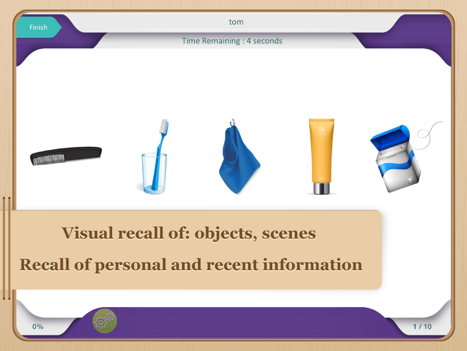 #2. Memory Exercises (iOS) 由: Virtual Speech Center Inc.
