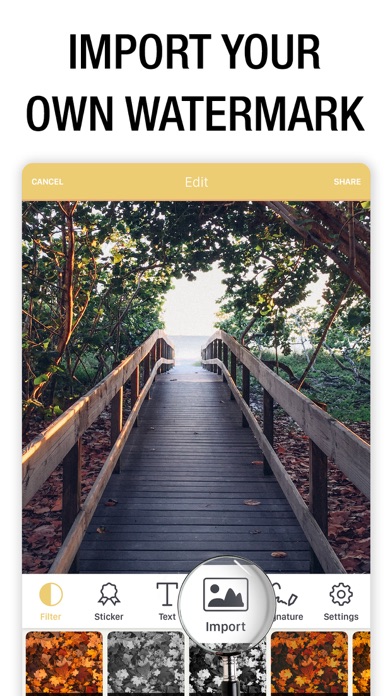 Watermark Photo: Add Signature Screenshot