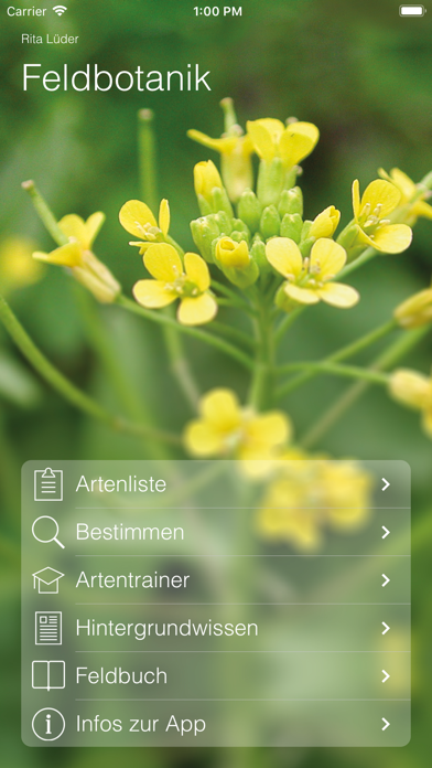 Screenshot #1 pour Feldbotanik