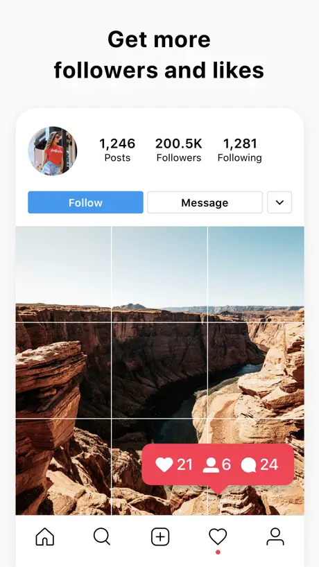 Grid Post & Photo Split Pic