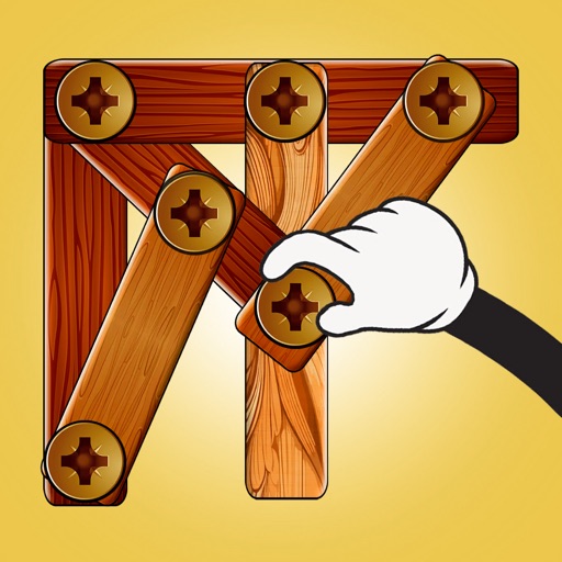 Wood Screw: Nuts Bolts Puzzle