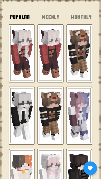 Skins for Minecraft : Skin Hub Screenshot