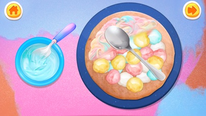 Screenshot #3 pour Unicorn Pizza - Rainbow Candy