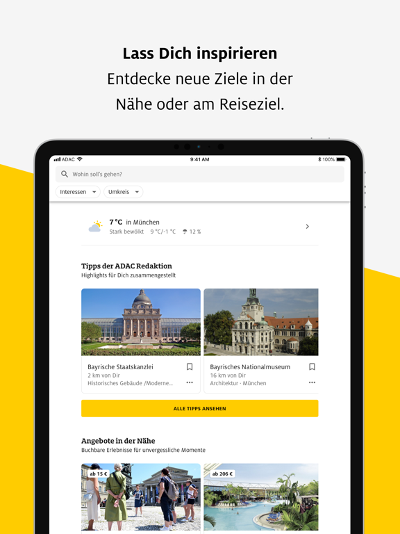Screenshot #4 pour ADAC Trips: Reiseplaner